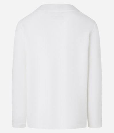 Bata Comfort Texturizado con Cuello V y Lazo 6