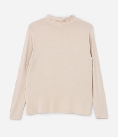 Blusa Cuello Alto en Viscolycra Curve & Plus Size 5