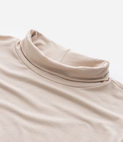 Blusa Cuello Alto en Viscolycra Curve & Plus Size 6