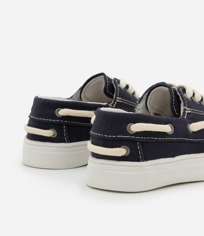 Zapato Dockside Infantil con Cordón Contrastante - Talle 20 al 27 2