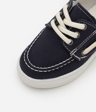 Zapato Dockside Infantil con Cordón Contrastante - Talle 20 al 27 4