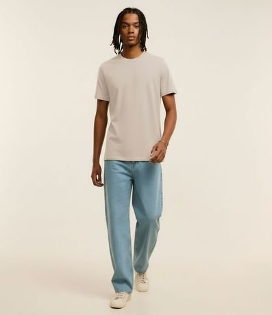 Remera Regular Básica en Algodón