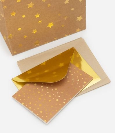 Bolsa de Papel Mini con Estrellas de Foil 3