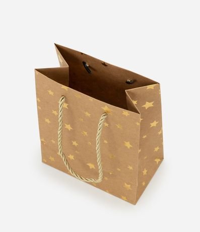 Bolsa de Papel Mini con Estrellas de Foil 4
