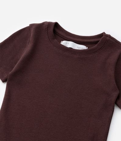 Vestido Infantil en Rib - Talle 5 a 14 años 4