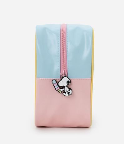 Necesaire Rectangular Grande con Estampa Snoopy 2