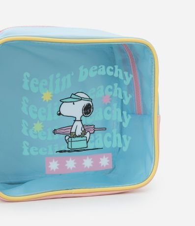 Necesaire Rectangular Grande con Estampa Snoopy 4