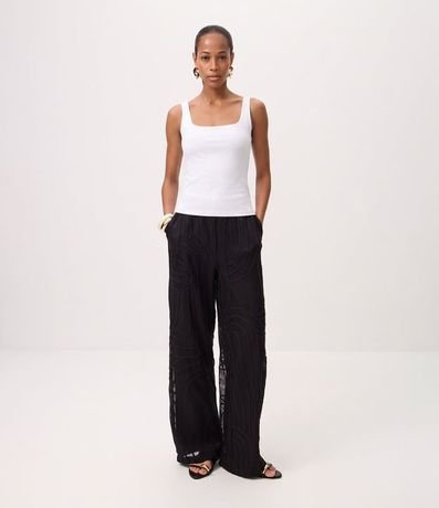 Blusa en Rib con Bretel Ancho