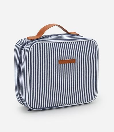 Neceser Hotel con Rayas y Correa de Mano