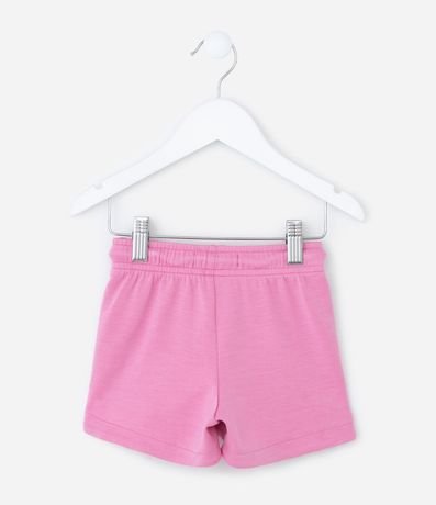 Short Infantil en Modal con Estampa Localizada - Talle 1 a 6 años 2