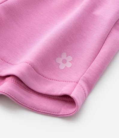 Short Infantil en Modal con Estampa Localizada - Talle 1 a 6 años 6