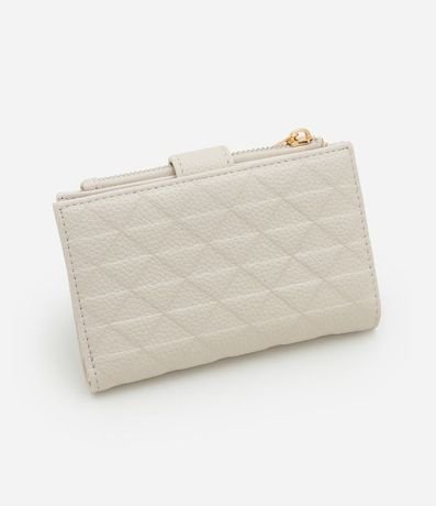 Billetera Floater con Textura Embossed y Mini solapa 3