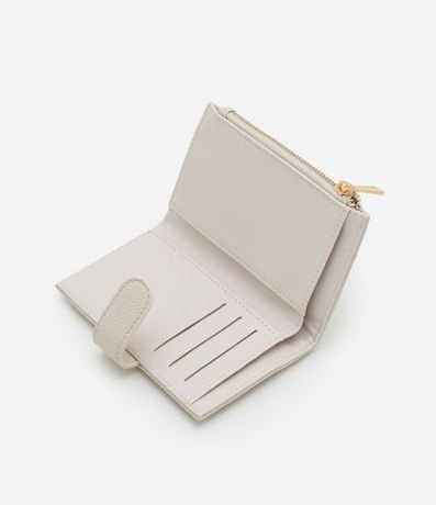 Billetera Floater con Textura Embossed y Mini solapa 5