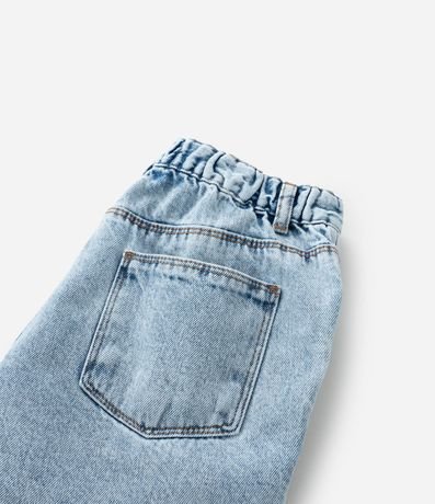 Short Infantil Jeans con Bordado Floral -  Talle 5 a 14 años 4