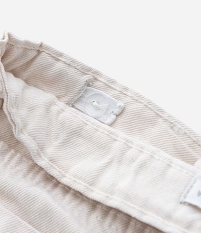 Pantalón Infantil Recto en Jeans con Bordado de Mariposa - Talle 5 A 14 años 5