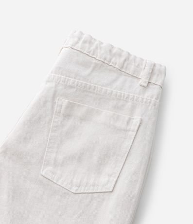 Pantalón Infantil Recto en Jeans con Bordado de Mariposa - Talle 5 A 14 años 8