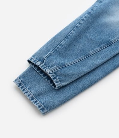 Pantalón Balloon Infantil Jeans con Recortes - Talle 5 a 14  Anos 7