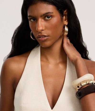 Chaleco Frente única en Viscolino con Bajo V y Botones 3