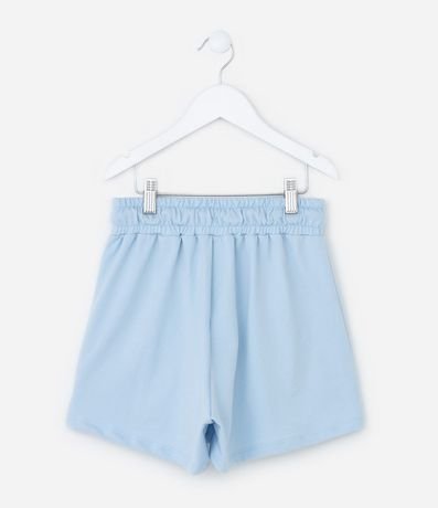 Short Infantil con Bordado Flores en Lentejuelas - Talle 5 a 14 años 2