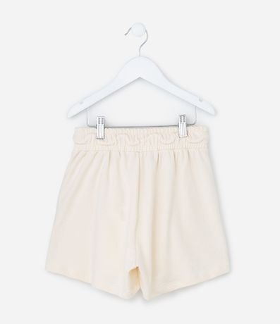 Short Infantil con Bordado Corazones en Lentejuelas - Talle 5 a 14 años 2