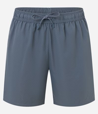 Bermuda Deportiva con Textura Perforada 6