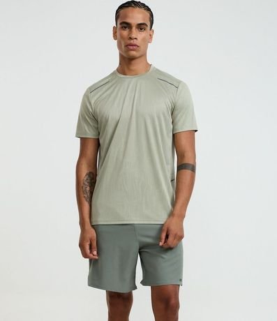 Bermuda Deportiva con Cordón Contrastante y Bolsillo 3