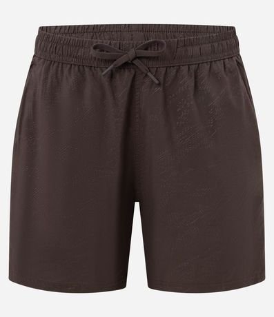 Bermuda Deportiva con Estampa Heat Print