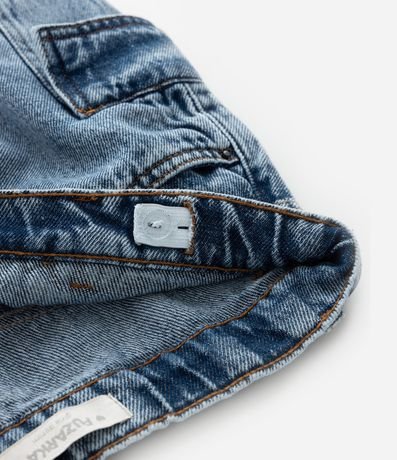 Short Pollera Infantil Jeans con Bolsillos Cargo - Talle 5 a 14 años 5