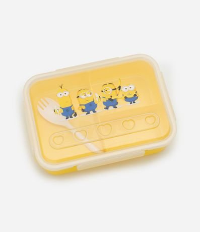 Contenedor Lunchera de los Minions con Tenedor