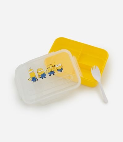 Contenedor Lunchera de los Minions con Tenedor 3