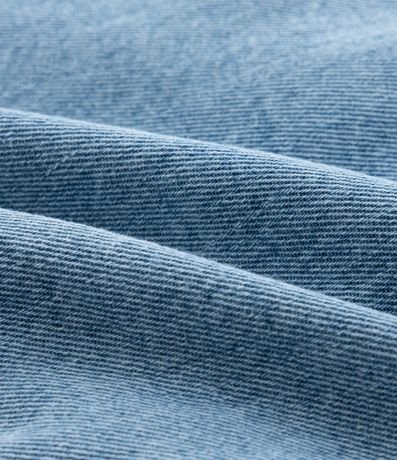 Campera Bomber Infantil Jeans con Brillitos - Talle 7 a 14 años 3