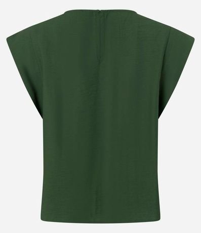 Blusa en Airflow con Recortes en el Hombro 6