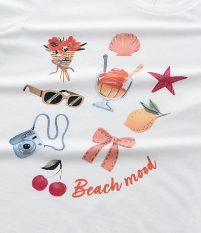 Remera Infantil con Estampa Beach Mood - Talle 5 a 14 años 4