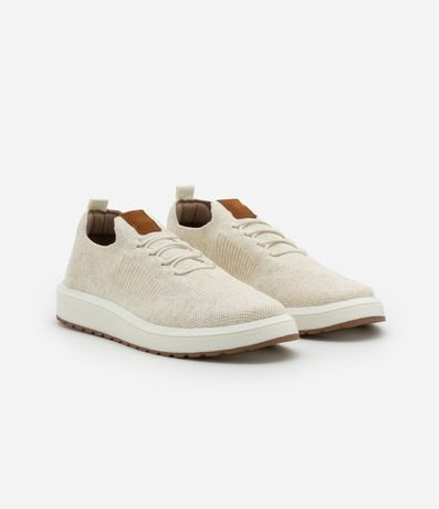 Championes Casual en Knit con Calce Fácil y Cordón Elástico Texturizado 2