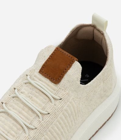 Championes Casual en Knit con Calce Fácil y Cordón Elástico Texturizado 4