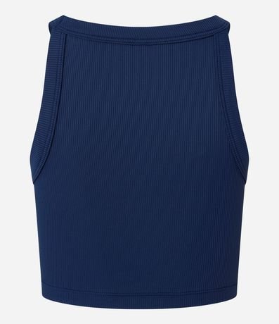 Blusa en Rib con Cuello Halter 6