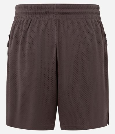 Bermuda Deportiva con Tecnologia Dry y Estampa Localizada Baloncesto 7