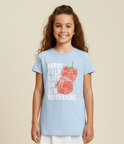 Remera Infantil con Estampa Fruta - Talle 5 a 14 años 1