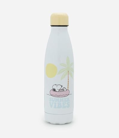 Botella en Metal con Estampa Snoopy en la Playa 750 ml