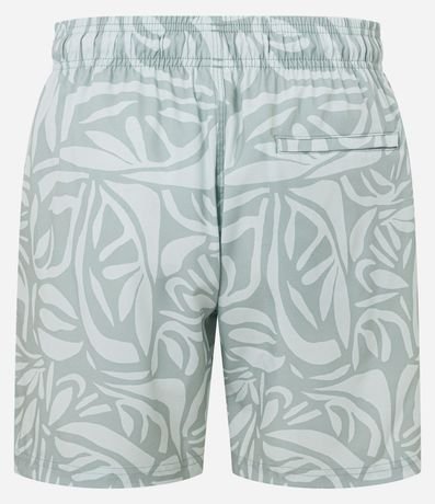 Bermuda de Baño en Microfibra con Estampado Étnica 5