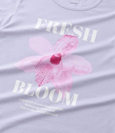 Remera Infantil con Estampa de Flor - Talle 5 a 14 años 6