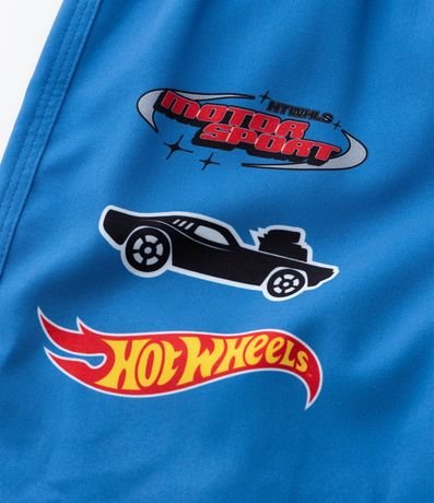 Bermuda Infantil en Microfibra con Estampa Hot Wheels - Talle 4 a 10 años 8