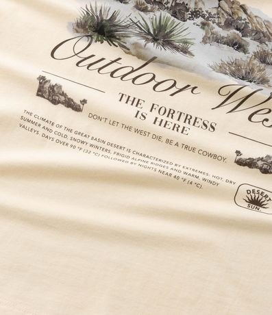 Remera Infantil con Estampa Frente y Espalda América - Talle 5 a 14 años 4