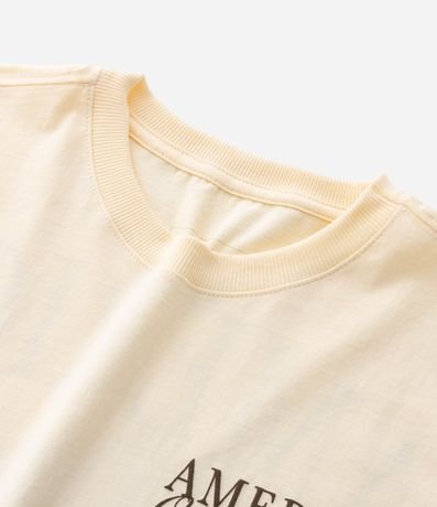 Remera Infantil con Estampa Frente y Espalda América - Talle 5 a 14 años 6