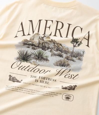 Remera Infantil con Estampa Frente y Espalda América - Talle 5 a 14 años 7