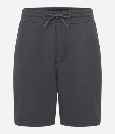 Bermuda Slim en Algodón con Felpa y Bolsillos 5