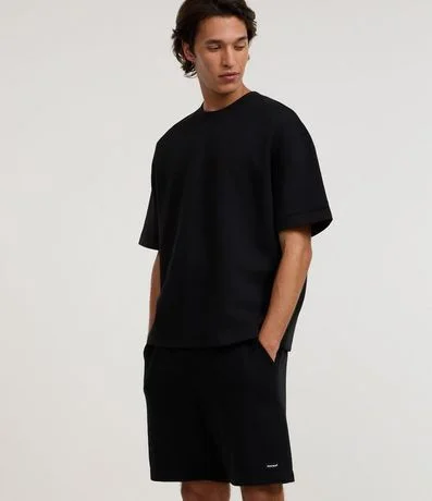 Bermuda Slim en Algodón con Felpa y Bolsillos 3