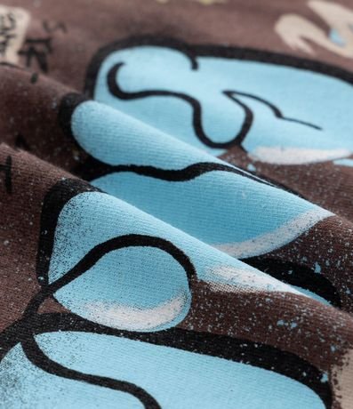 Remera Infantil con Letras Grafiteadas- Talle 5 a 14  Anos 3