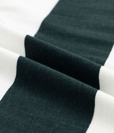 Remera Polo Infantil con Estampa Rayada - Talle 5 a 14 años 3