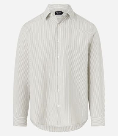 Camisa Regular en Sastrería Rayada 5